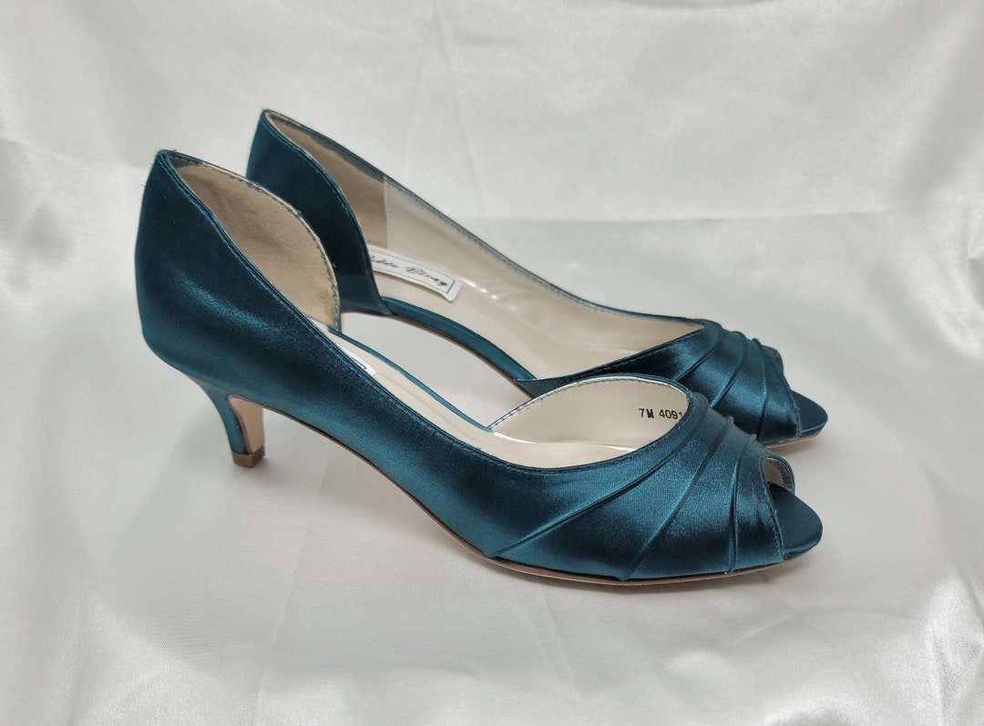 Teal Wedding Shoes Teal Bridal Shoes Teal Bridesmaid Shoes PICK