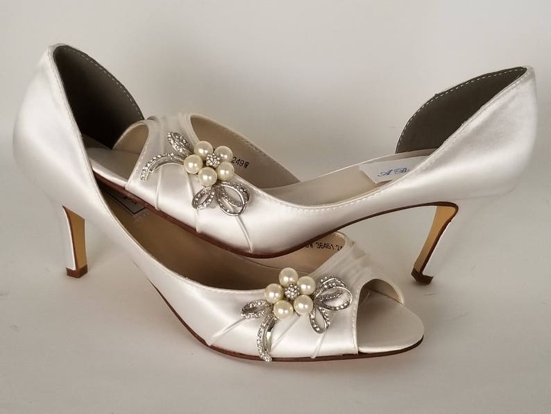 bridal flats ivory