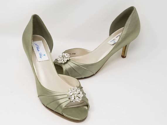 sage green shoes