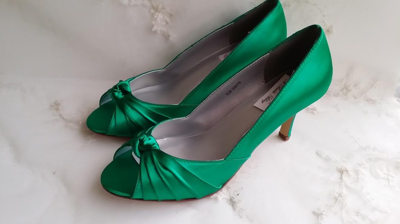 Emerald Green Wedding Shoes Emerald Green Bridal Shoes