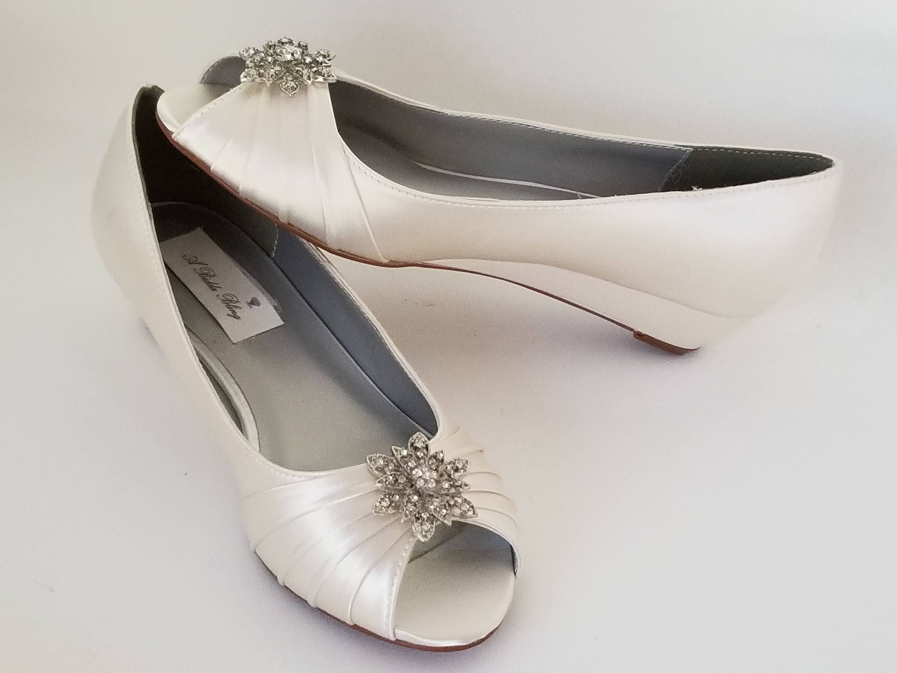 vintage style bridal shoes
