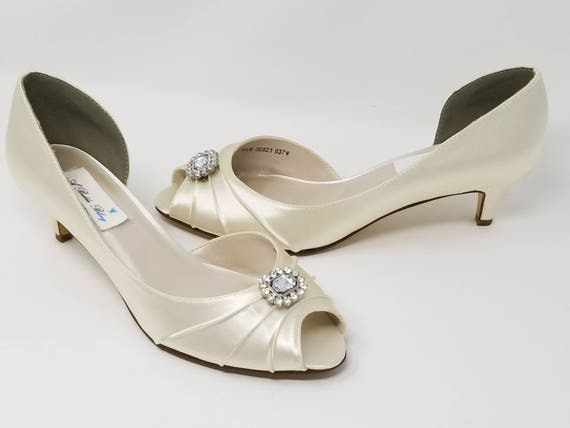 ivory bridesmaid shoes