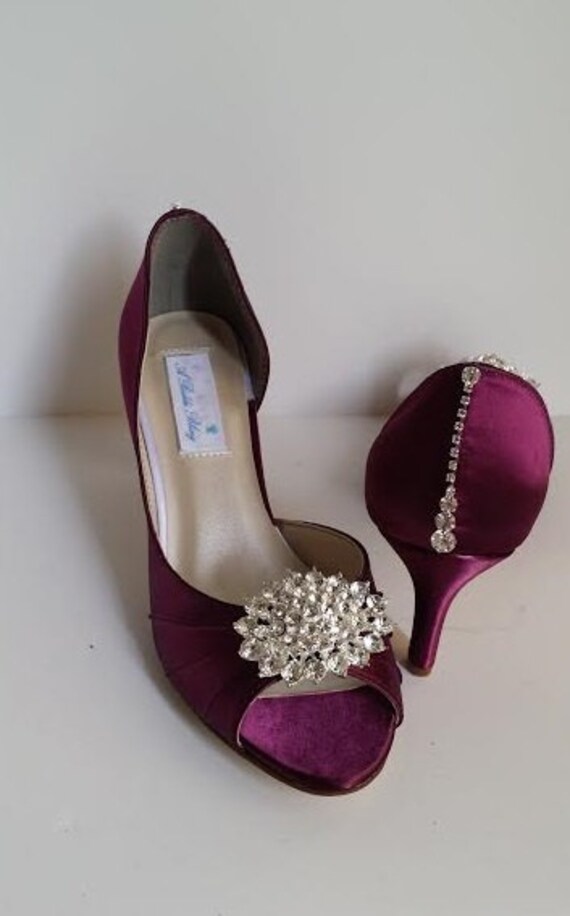 burgundy sandals wedding