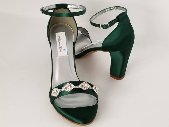 hunter green heels