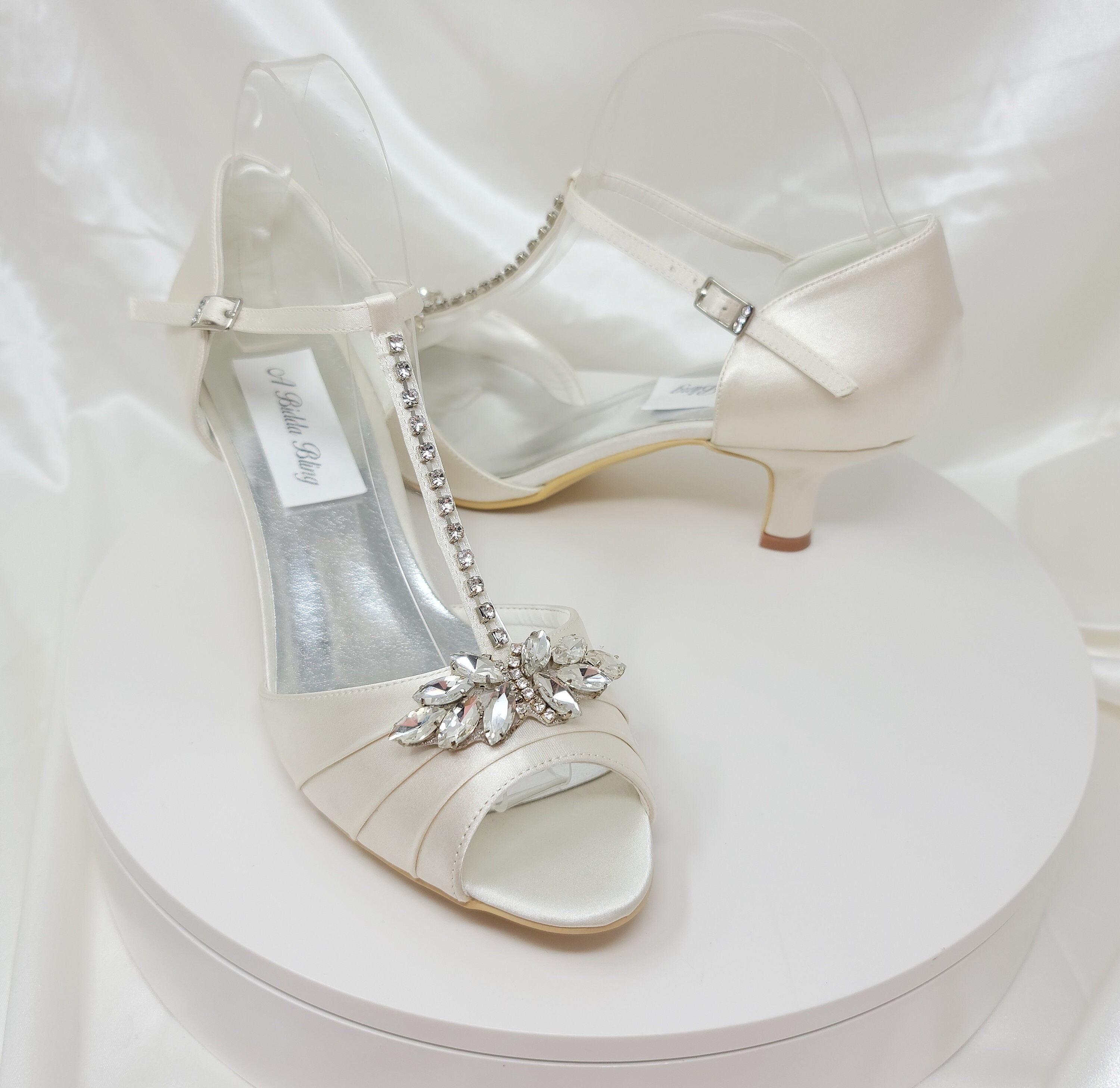 ivory bridal heels