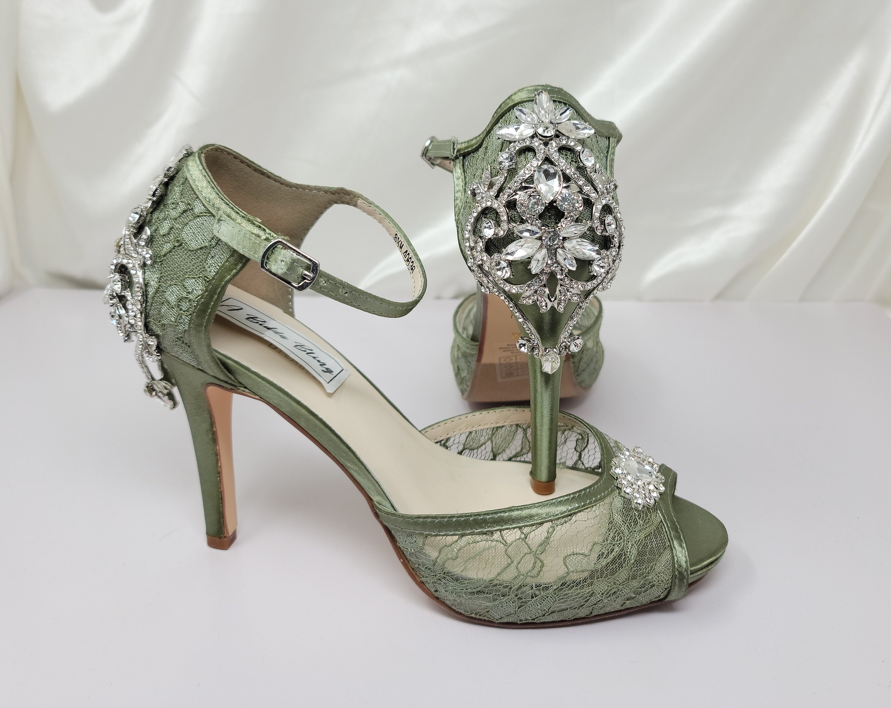 Sage Green Dress Shoes - Etsy