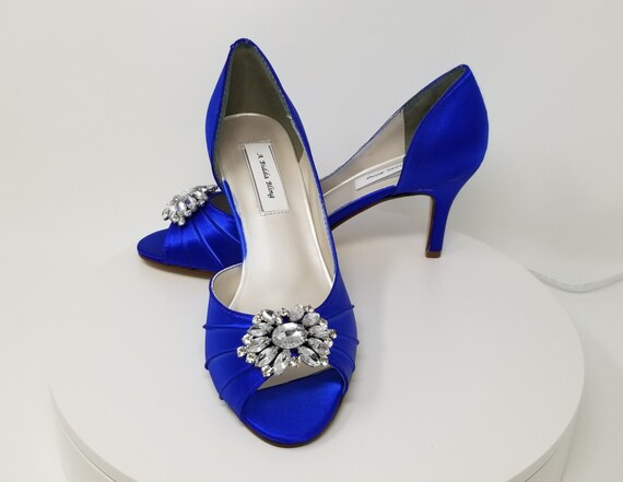 VENDITA Scarpe da sposa blu Scarpe da sposa blu Tacchi blu con | Etsy Italia