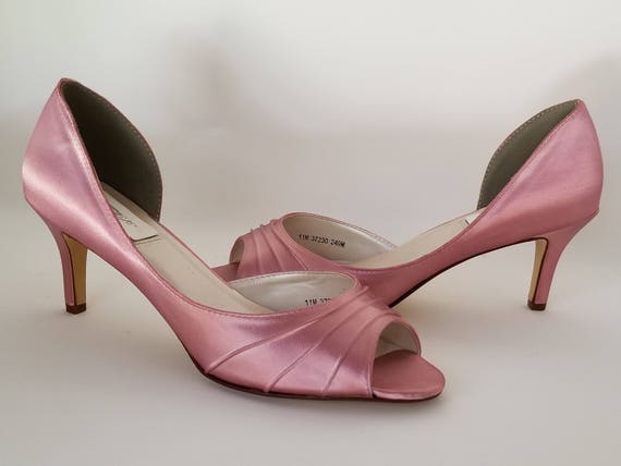 dusty rose wedding shoes