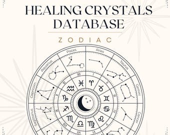 Zodiac healing-kristallen