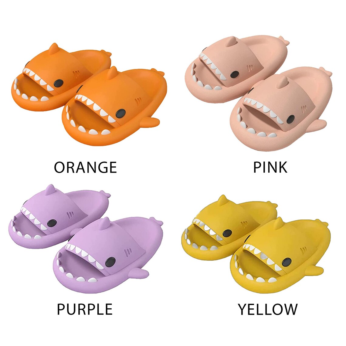 Cloud Shark Slides Shark Slippers Shark Slides Adult Cloudy Etsy