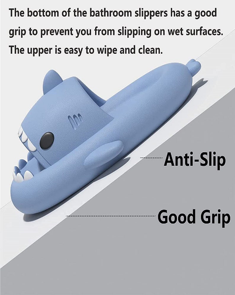 Cloud Shark Slides Shark Slippers Shark Slides Adult Cloudy Etsy