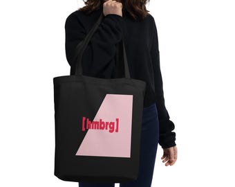 Organic Fabric Tote Bag Hamburg [hmbrg] – Sustainable Bag | Designer Tote Bag | Gift Idea Hamburg | Christmas Gift | Fair Fashion