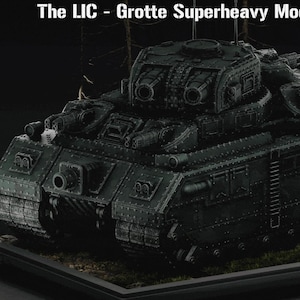Grotte superheavy battle tank