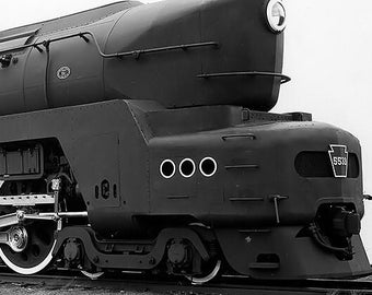 HO Pennsylvania Railroad class T1 duplex with tender model train body