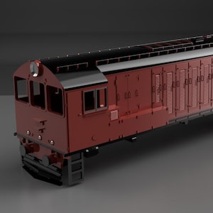 TGR X Class Locomotive body model train body