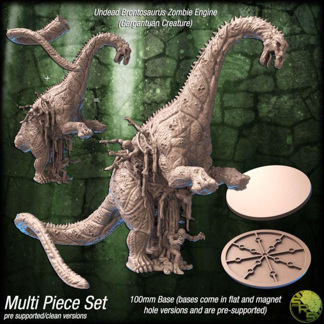 Zombie Brontosaurus - Etsy