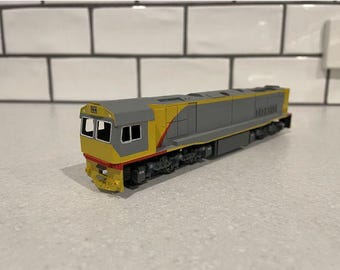 Carrocería del modelo de tren de la locomotora clase TR de Tasrail