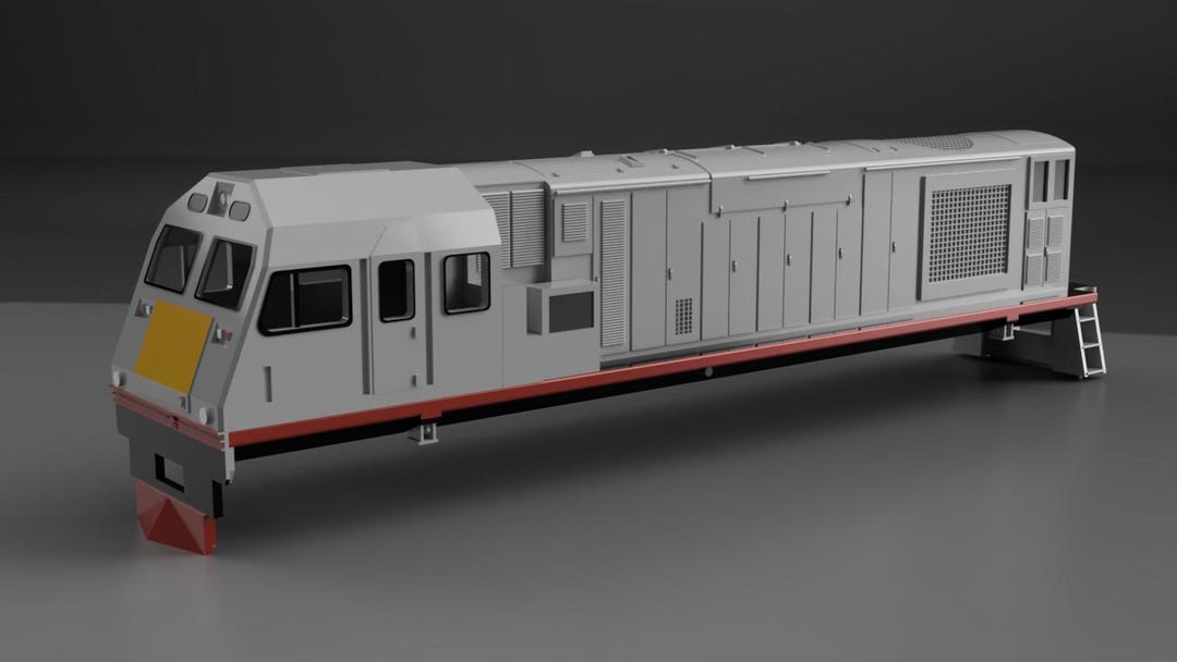 PN Queensland MKA Class Locomotive Model Train Body - Etsy