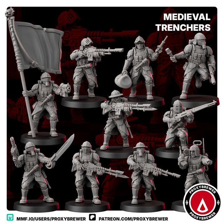 Medieval Trencher Guards