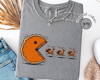 Funny Thanksgiving Shirt, Thanksgiving Turkey Comfort Colors® Shirt, Thanksgiving Gift, Friendsgiving Shirt,  Thanksgiving Dinner Tee