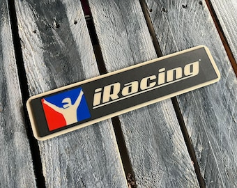 iRacing muurplaat