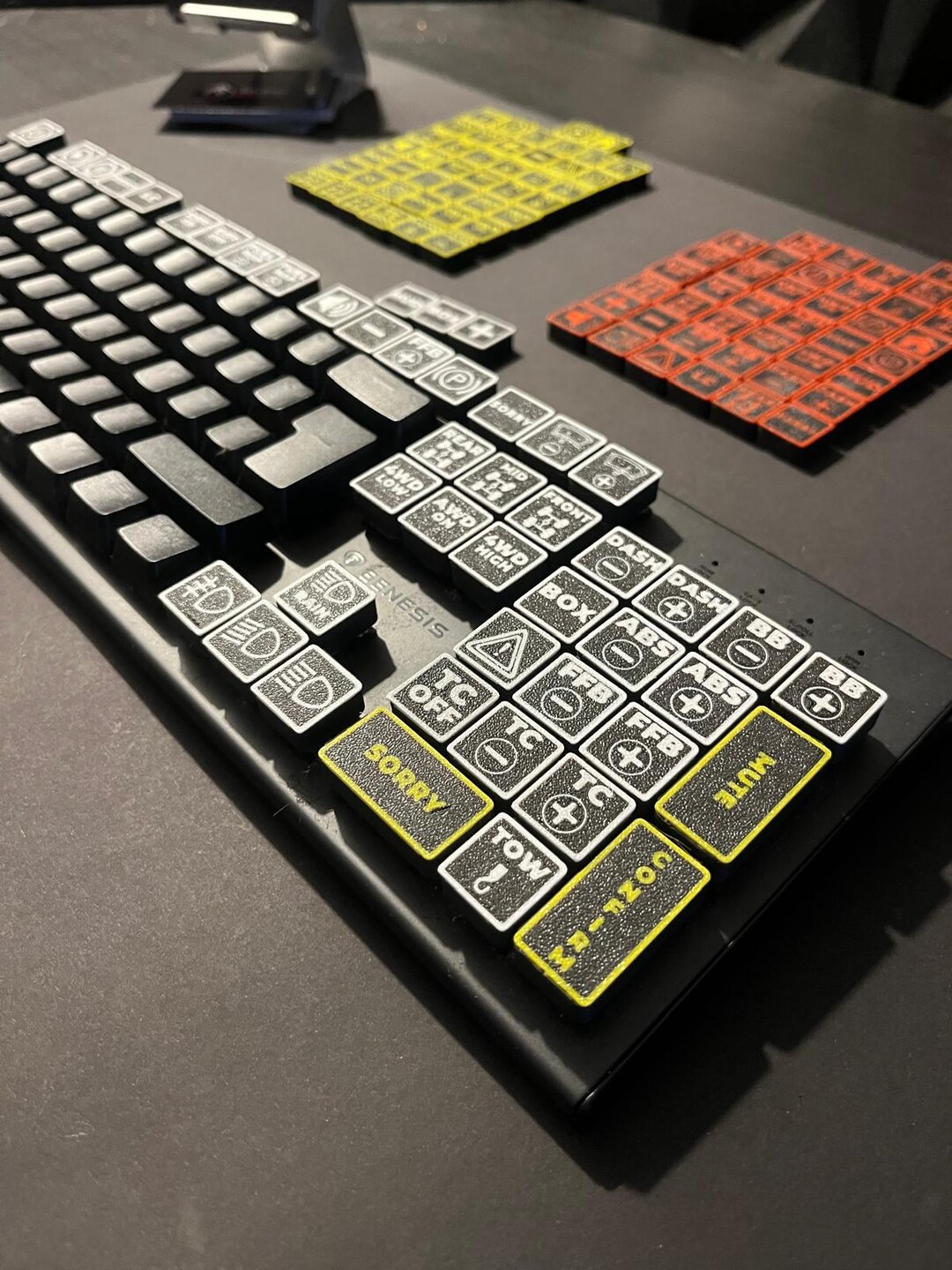 Simulation Control Keycaps - 40+ Modular Control Key Set - Etsy