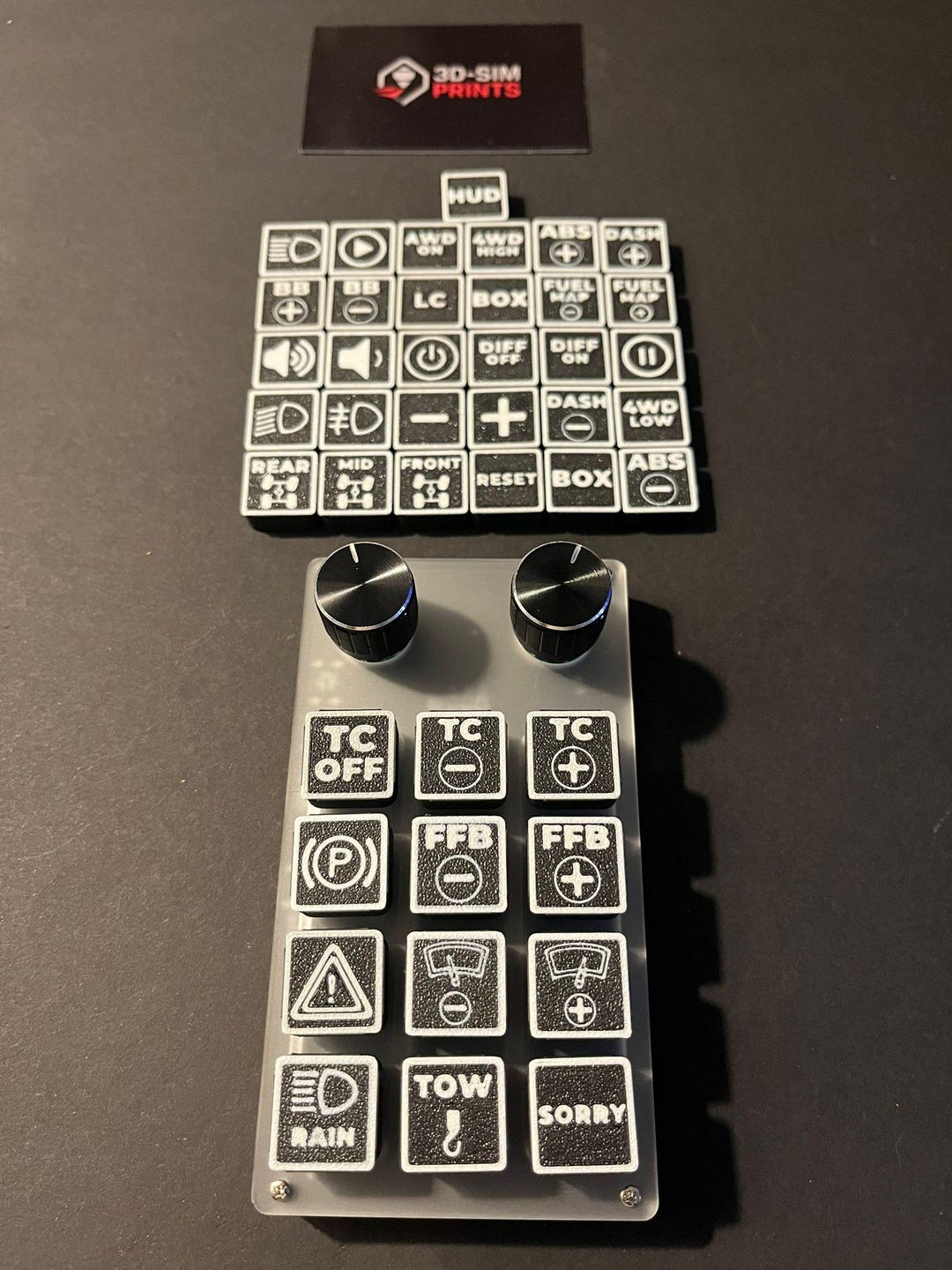 Modular Sim Button Box + 40+ Switchable Color Keys - Etsy