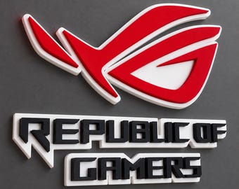 ASUS ROG Republic of Gamers 3D-wandbord, tweedelig