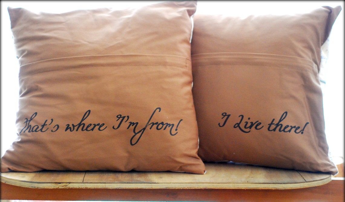 Dirty South Pillow Cover Etsy