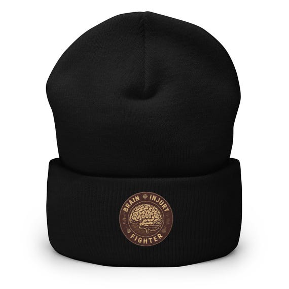 Brain Injury Fighter - Cuffed Beanie by BrainwellBoutique