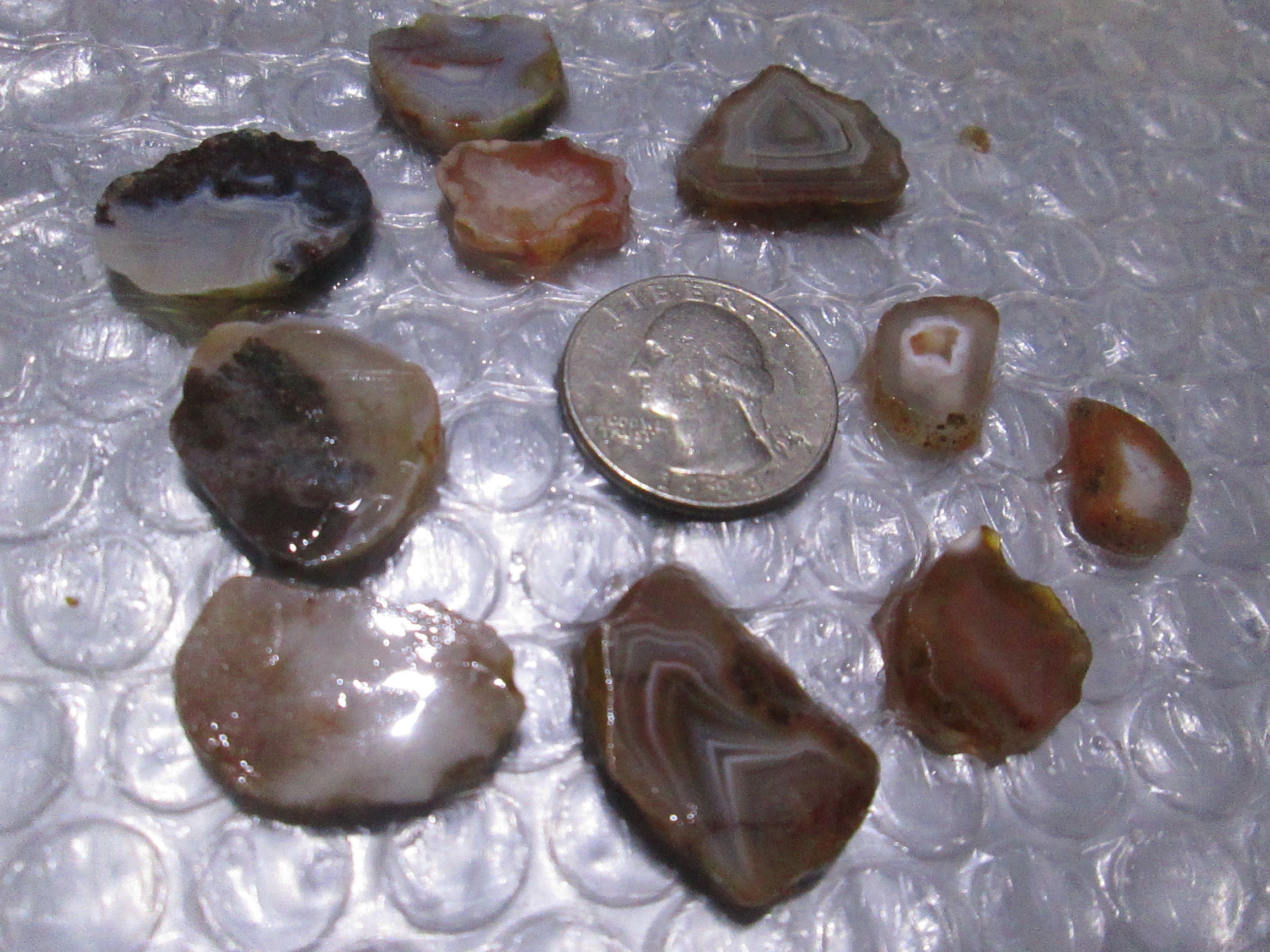 10 Amazing Tiny Rough Lake Superior Agate Cab Slab Rough Etsy
