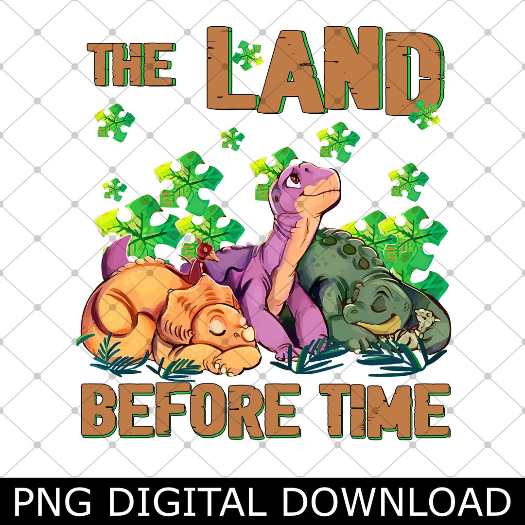 Land Before Time Pastel Dinosaur Friends Png, Land Before Time Party ...