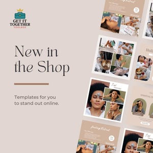 100 Holistic Healing Facebook + Instagram Templates | Canva Editable Wellness & Spiritual Social Media Posts | Natural Healing Coach Content