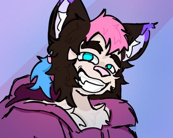 Commissioned Furry Artwork