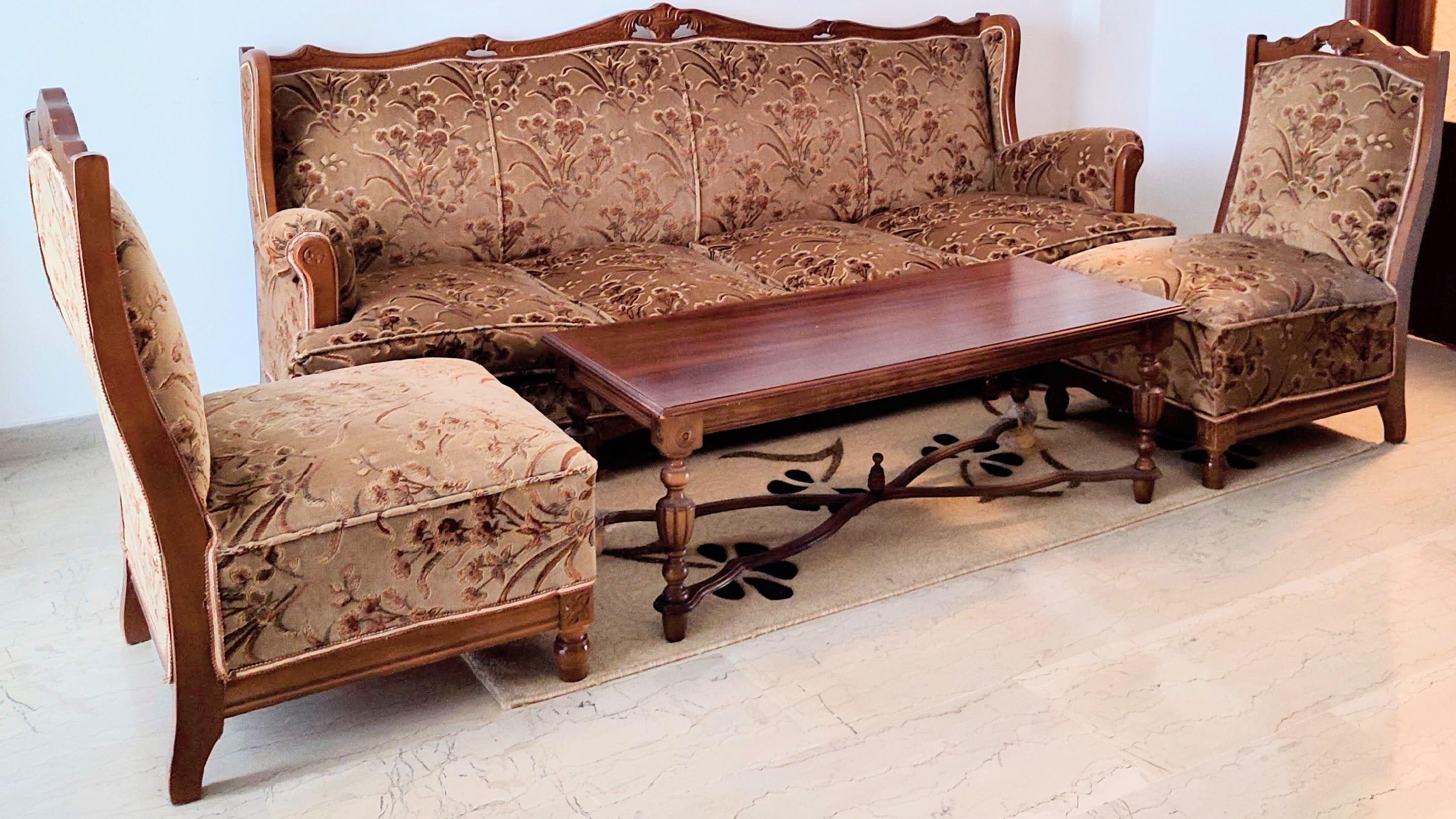 Carved sofa set antique - Etsy 日本