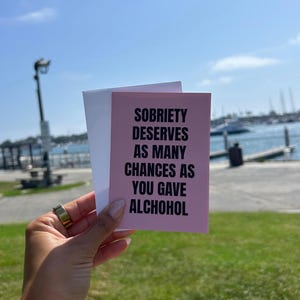 Ensemble de cartes de voeux inspirantes - message sur la sobriété, aide au rétablissement, cartes d'encouragement, cadeaux de motivation, affirmations de bien-être