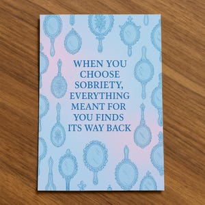 禁酒カード | クリーン＆ソバーAAカード | 回復のお祝い | 禁酒1周年 | 禁酒記念日 | 依存症からの回復ギフト