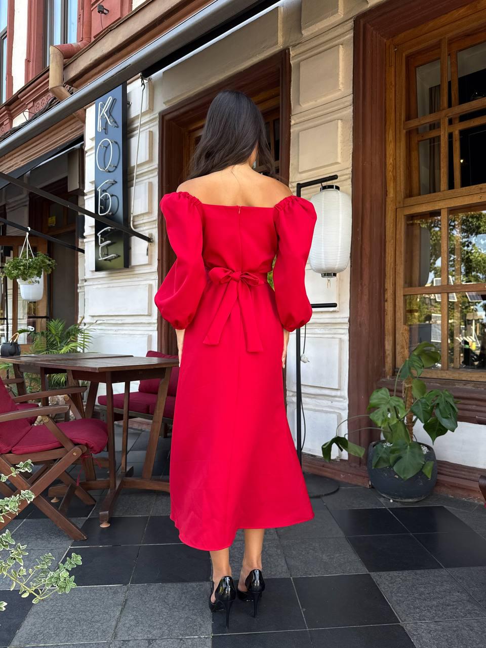 corset back dress with sleeves 80s Karen Alexander Corset Back Dress