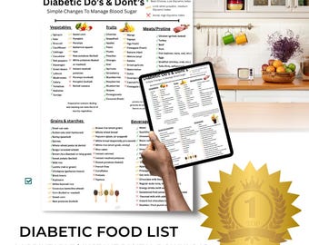 Diabetic food chart | Pre diabetic food list | diabetic food list | 2in1 | diabetic meal plan | Grocery list | Pre diabetic meal planner