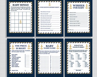 etsy nautical baby shower