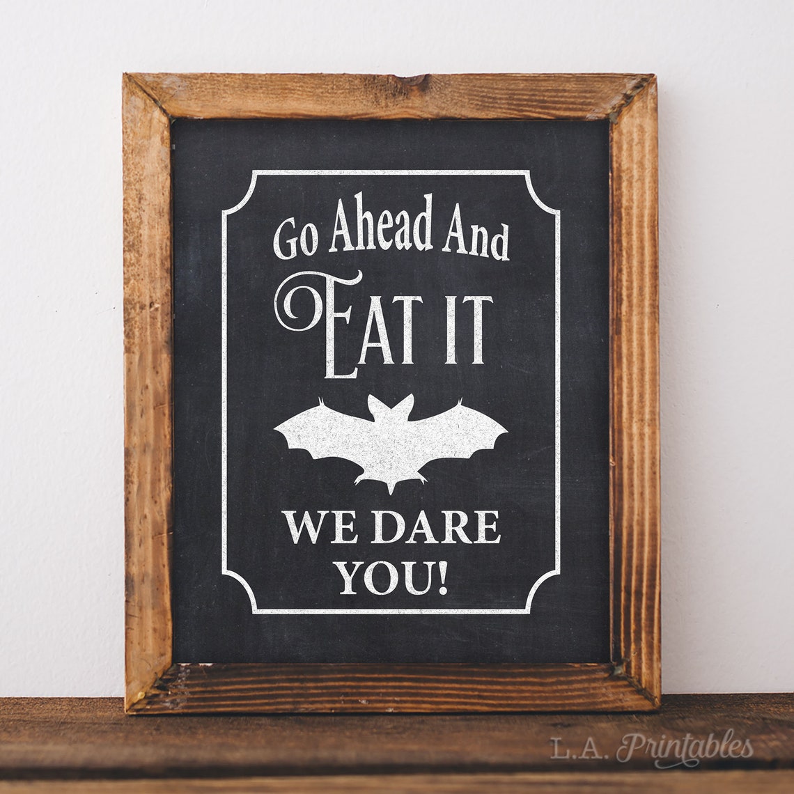 Halloween Party Signs Package Chalkboard Style Halloween Etsy