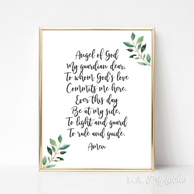 Dad or mum Angel Prayer Artwork Print, Angel of God My Parent Pricey Wall Artwork, Childrens Prayer, 8x10 16x20 inch, Fast Obtain photograph relating to Guardian Angel Prayer Printable titled Father or mother Angel Prayer Artwork Print, Angel of God My Dad or mum Pricey Wall Artwork, Childrens Prayer, 8x10 16x20 inch, Immediate Down load