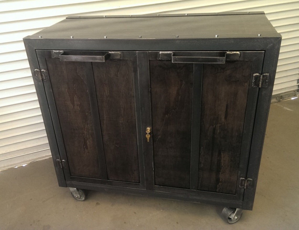 Custom Industrial Office Storage 014 Industrial Etsy