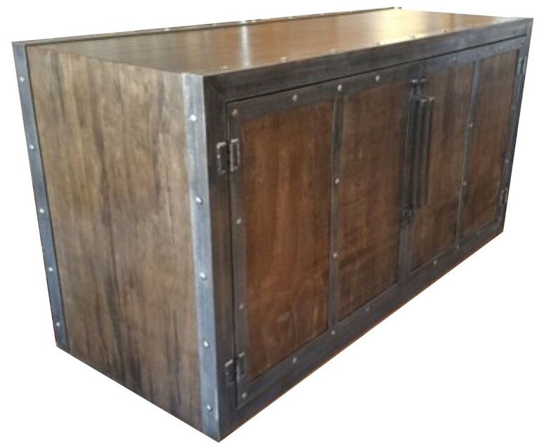 Custom Industrial Credenza 028 Industrial Style Etsy