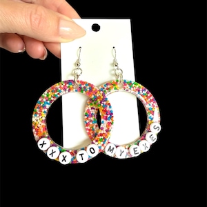 Customize Your Own Tate McRae Earrings