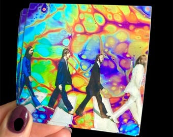 Beatles Abbey Road Vinyl Sticker