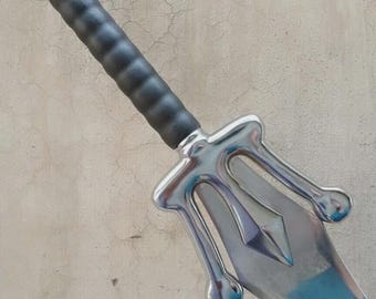 Espada do Poder do He-Men, Mestre do Universo, forjada à mão; Espada Medieval de Grayskull e She-Ra; Réplica de Espada Fantasia para Cosplay, Exibição ou Pendurar na Parede.