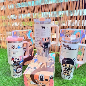 Labubu Custom  40oz Tumbler: THE MONSTERS Collector&#39;s Edition