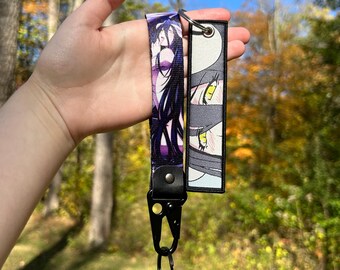 Anime Keychain Bundle - Double Sided Jet Tag & Keychain Strap