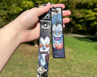 Anime Keychain Bundle - Double Sided Jet Tag & Keychain Strap